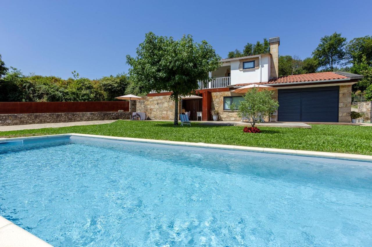 Casa Tarrio - Casa Privada Com 3 Quartos E Piscina Braga Kültér fotó