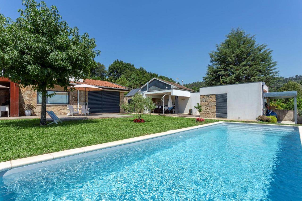 Casa Tarrio - Casa Privada Com 3 Quartos E Piscina Braga Kültér fotó